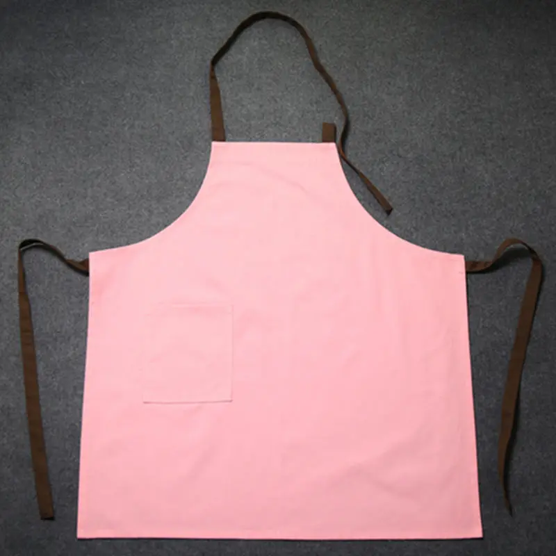 Длинный брезентовый фартук для официанта 12 цветов|bib apron|cafe apronscanvas aprons |