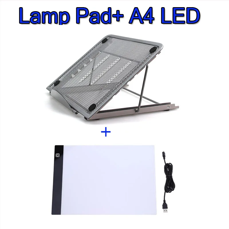 A4 LED jia bracket A4 светодиодный светильник для алмазной живописи 5D DIY аксессуары для алмазной живописи Алмазная вышивка крестиком металлические инструменты - Цвет: A4 LED jia bracket
