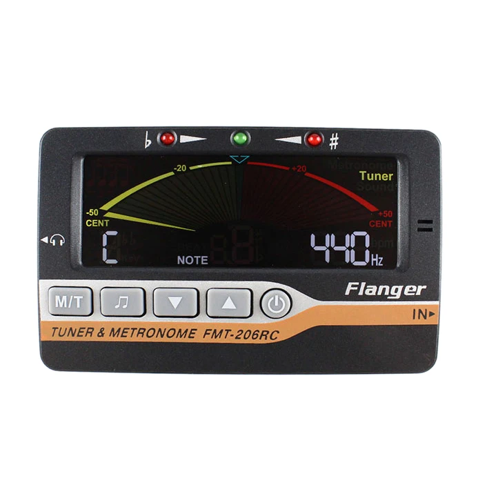Flanger инструментальный тюнер метроном и тоновым генератором 3 в 1 для всех