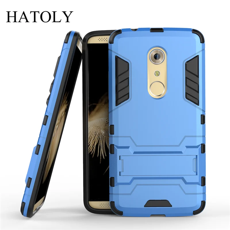 Чехол hatoly ZTE AXON 7 чехол с резиновой броней для робота тонкий жесткий телефона A2017 &lt