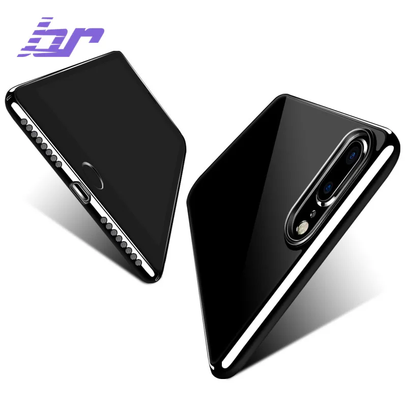 BR чехлы для телефонов Apple iPhone 7 Plus с гальваническим покрытием яркие черные