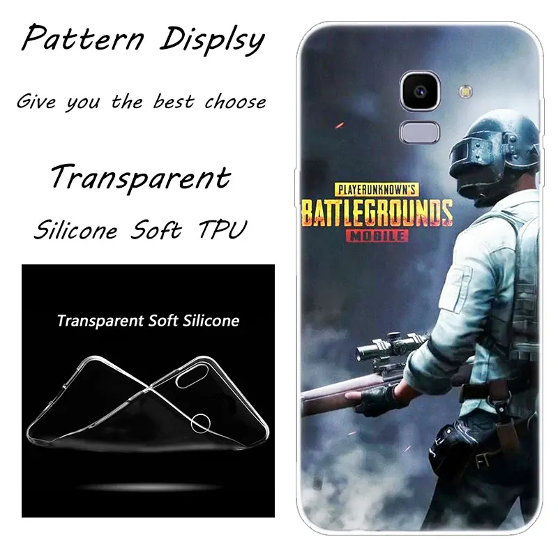 Pubg игры мягкий силиконовый чехол для телефона для samsung Galaxy J8 J6 J4 J2 Core J5 J6 J7 Prime J3 ЕС J4 Plus Модный чехол с принтом"