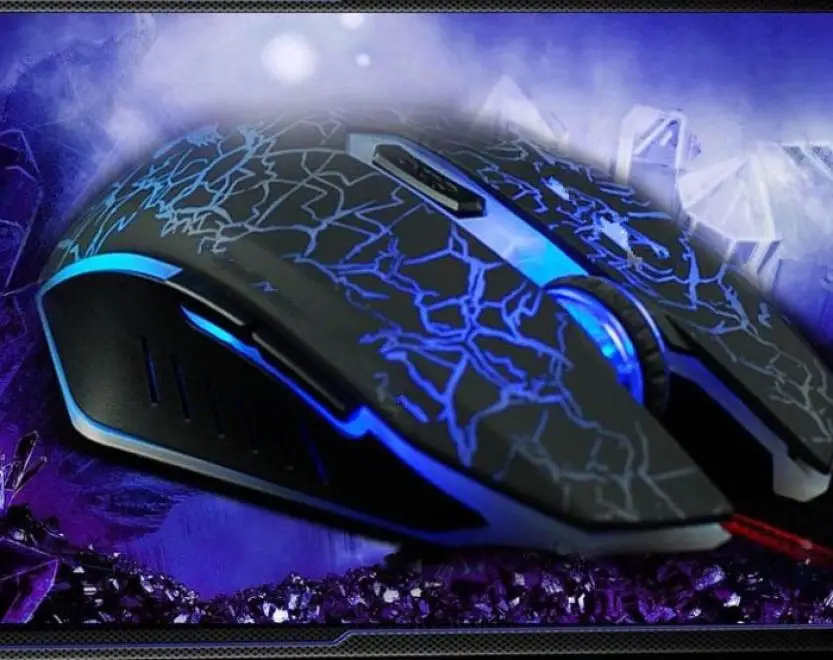 4000 dpi Оптическая Проводная игровая мышь Профессиональные Красочные Мыши с подсветкой для высококлассных игроков Повседневная мышь s Лидер продаж# LH