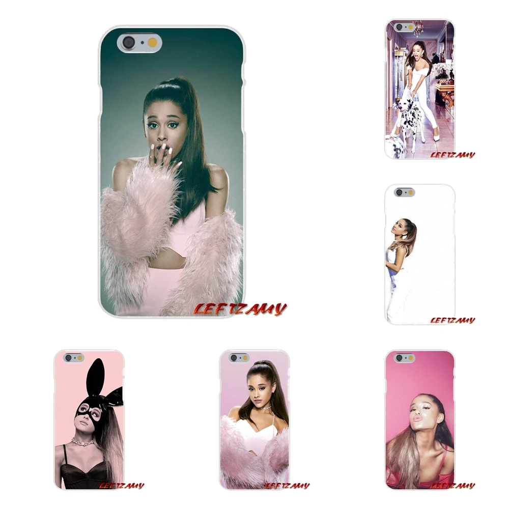 Силиконовые чехлы 2018 сексуальные для девочек Ariana Grande Pop Star Samsung Galaxy S3 S4 S5 MINI S6 S7 edge S8