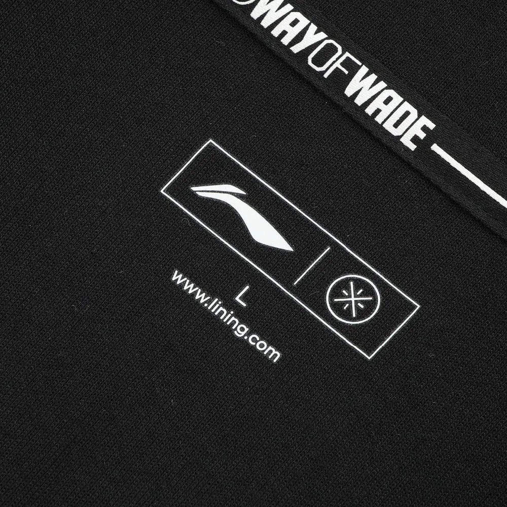 Li Ning мужской свитер с капюшоном серии Уэйд Повседневная Толстовка 66% хлопок 34%