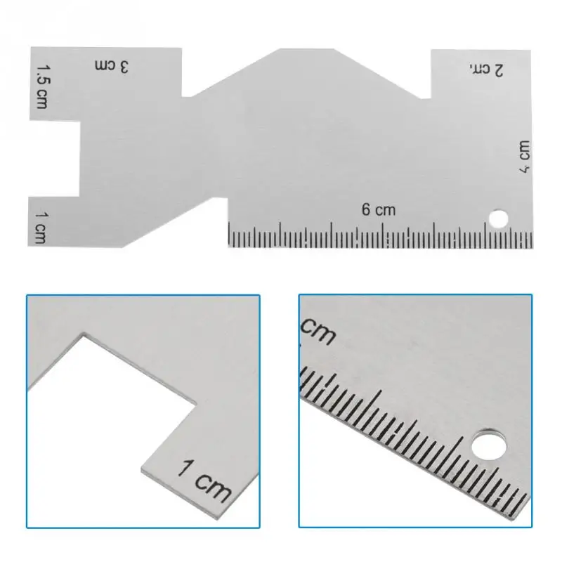 Металлический измерительный прибор для шитья линейки квилтинга аксессуары