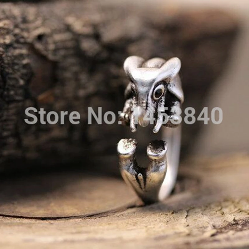 Оптовая продажа кольцо на удачу со слоном 12 шт./лот|ring peridot|ring sling ringsring dollar |