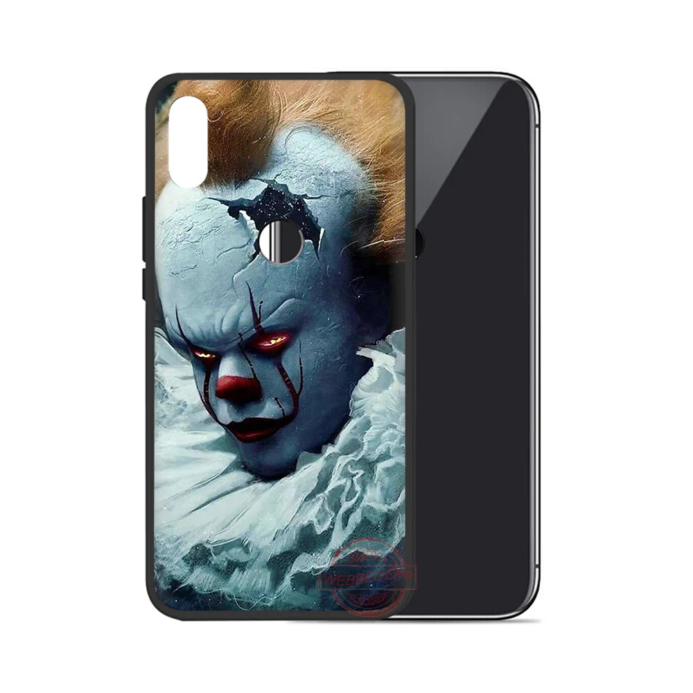 8 WEBBEDEPP Clown Terror IT TPU Phone Case for Redmi Note 6Pro 7Pro 4A 4X 5 5A 6A 8A 6Pro 7 S2 note 8 - Color: 8