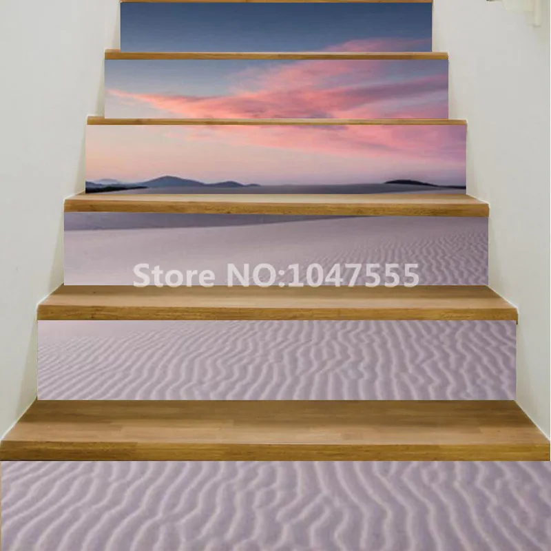 13 шт./компл. самоклеющиеся лестницы Настенные обои съемные настенные наклейки
