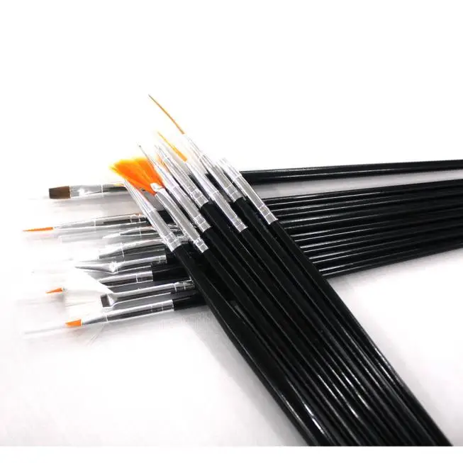 2019 NEW HOT Fashion Women Girls 15Pcs Nail Art Designer Pen Tools Free ship N05 |