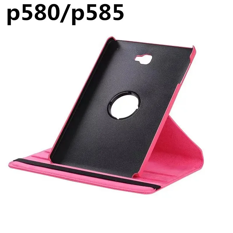 Tablet case для samsung galaxy tab a a6 10.1 ''с s ручка p580 p585 garunk искусственная кожа 360 градусов