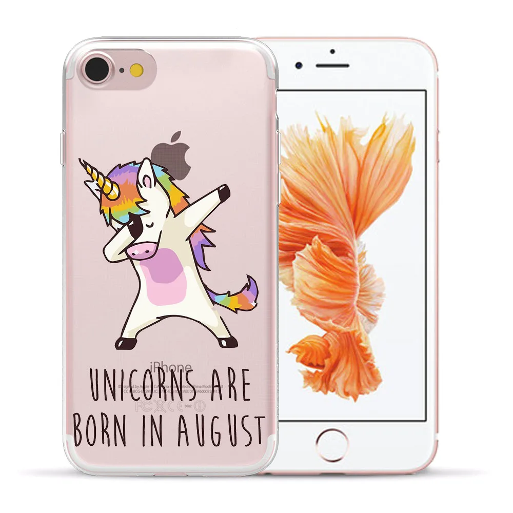 Мягкий чехол из ТПУ I'm Unicorn As You Wish для iPhone 5 5S SE 6 6S 7 8 Plus XR X 11 Pro XS Max крутая