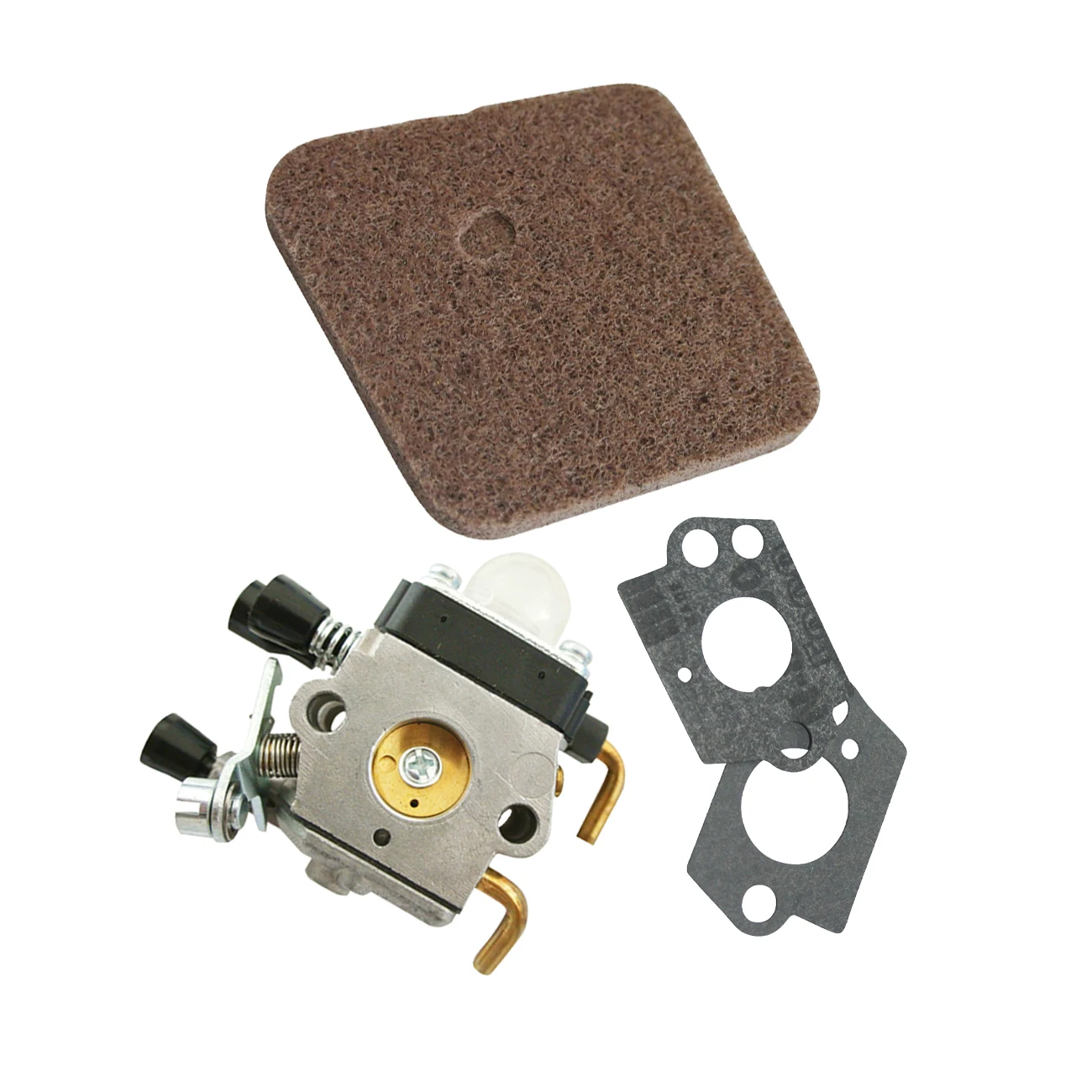 

Carburetor & Gasket & Air Filter For Stihl FS38 FS45 FS46 Trimmers