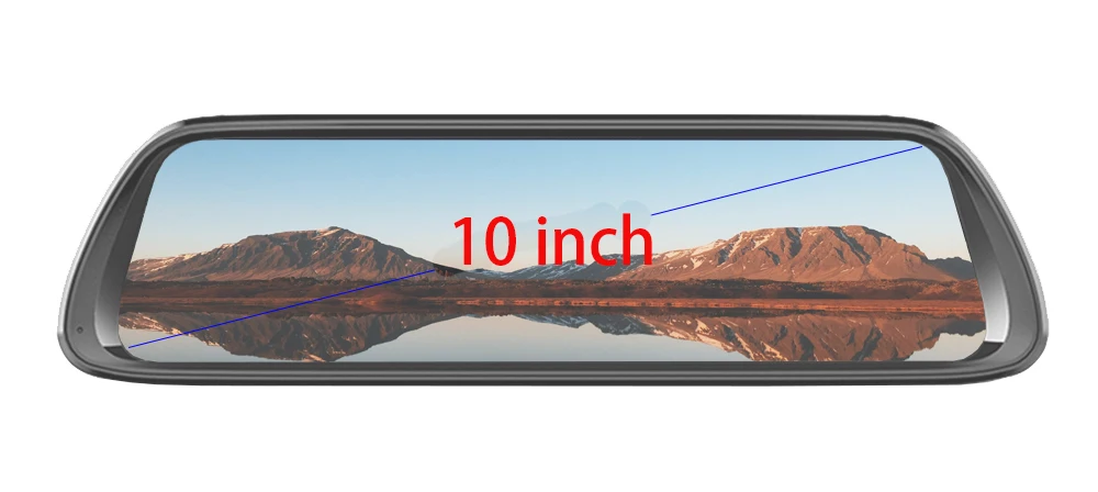 Bluavido 4G Android 8,1 Dash камера 10 дюймов зеркало заднего вида GPS навигация FHD 1080P Автомобильный видеорегистратор видео регистратор WiFi рекордер