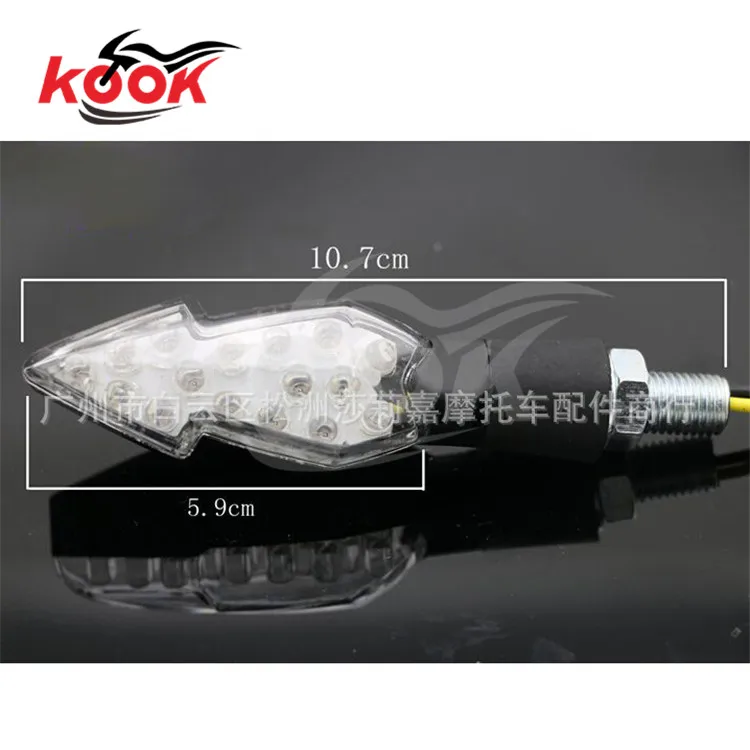 Универсальный аксессуар для мотоцикла светодиодный индикатор поворота honda suzuki