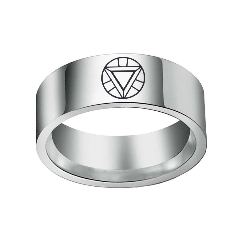 Dropshipping Iron Man Arc Reactor Rings Avengers 4 man Heart Tony Women Men Wedding Anello Jewelry Gifts | Украшения и аксессуары