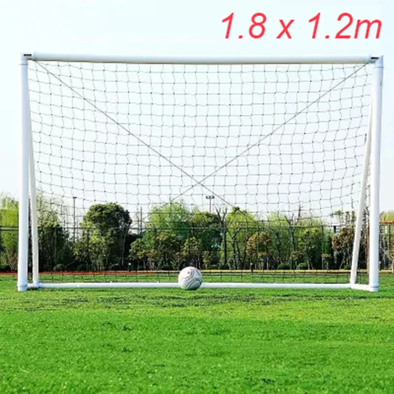 Portable Football Net 1.8X1.2M Soccer Goal Post Outdoor Sport Training Match Junior Polypropylene Fiber | Спорт и развлечения