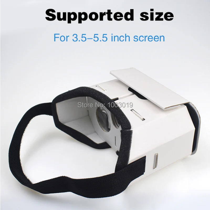 DIY Портативные Очки виртуальной реальности Google Cardboard 3D очки VR коробка для
