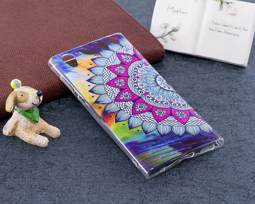 Светящийся чехол из ТПУ для Sony Xperia L1 L 1 G3312 G3311 силиконовый чехол|Чехлы-книжки| |