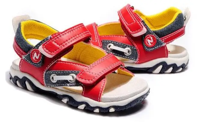 Сандалии для мальчиков легкие Нескользящие мягкая подошва размеры от 25 до 35