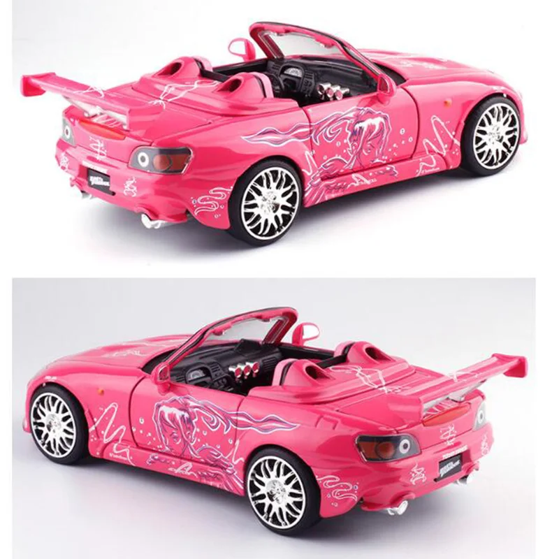 Модель гоночного автомобиля S2000 Fast 2 из металлического сплава в масштабе 1:24 20 см |