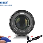 Объектив Meike MK 85 мм F1.8 F1,8 Полнокадровый объектив DSLR с автофокусом для объектива Canon EOS EF Крепление объектива 6D 600D 80D 5D Lentes