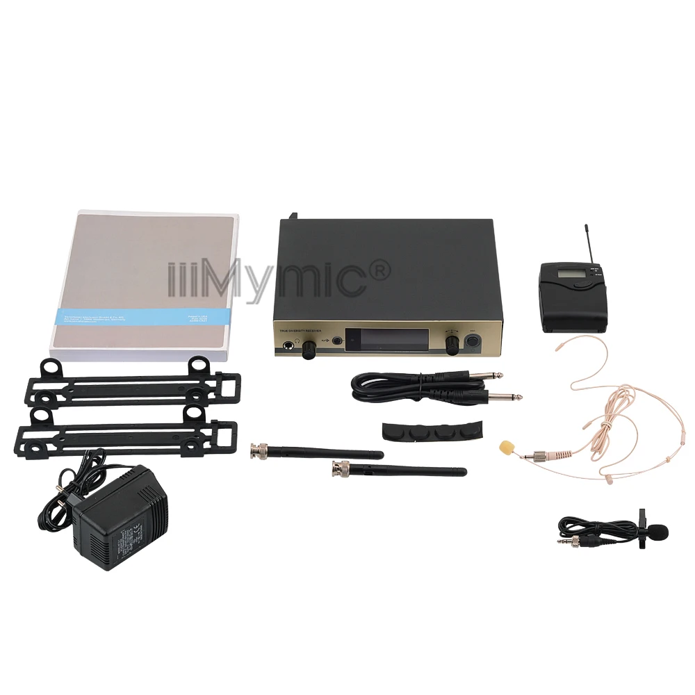 True Diversity 322 G3 Профессиональный UHF беспроводной микрофон Беспроводная система с сумкой передатчик гарнитура головной нагрудный микрофон