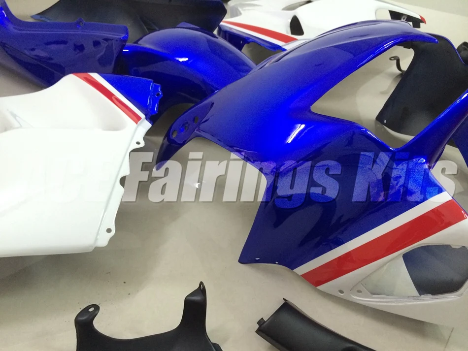 Новые мотоциклы ABS Обтекатели комплект подходит для HONDA VFR800 1998 1999 2000 2001 VFR 800 98 99 00 01 на заказ синий красный белый