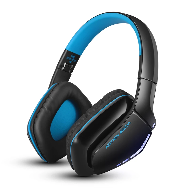 Складные беспроводные Bluetooth наушники KOTION EACH B3506 стереогарнитура с глубокими