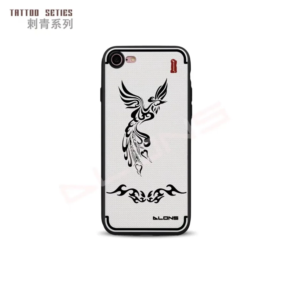 Fashion Tattoo Series In Soft TPU Case Cover Mobile Phone Back Shell For iPhone 6s |