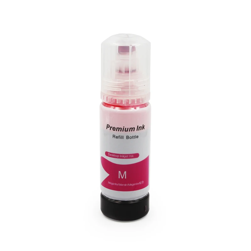 70ML dye ink Magenta 101 001 T03Y Набор для чернильных картриджей для Epson L4150 L4160 L6160 L6170 L6190 пигментными чернилами и чернилами 4150 4160 6160 6170 6190 принтер чернила - Цвет: 70ML dye ink Magenta