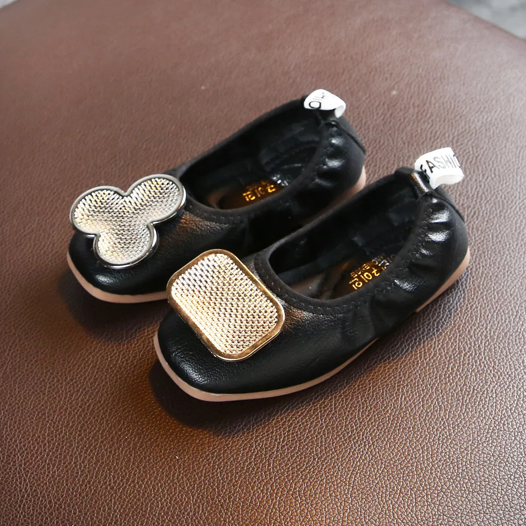 Toddler Girls Shoes Baby Little Girl Metal Cartoon Casual Dance Sandalia Loafers Sneakers Zapatos Nina Melissa | Детская одежда и