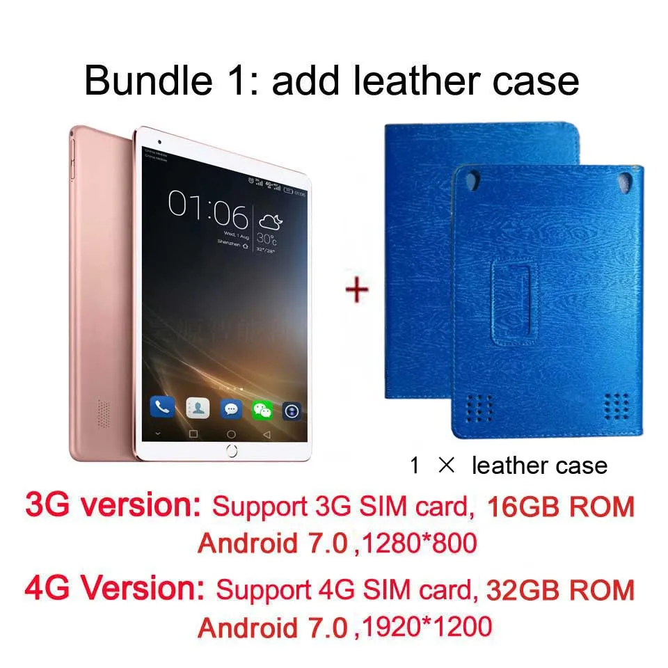 add leather case Брендовый планшет 3g с функцией звонка, ПК, 4G, 9,7 дюймов, HD экран, две sim-карты, ОС Android, MTK, wifi, gps, Bluetooth, 9,7 дюймов, планшеты - Комплект: add leather case