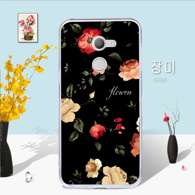 Silicone Case For Alcatel A3 Soft TPU Coque A 3 5046D 5046Y 5.0 inch Cute Painting Animal Floral Phone Cases |