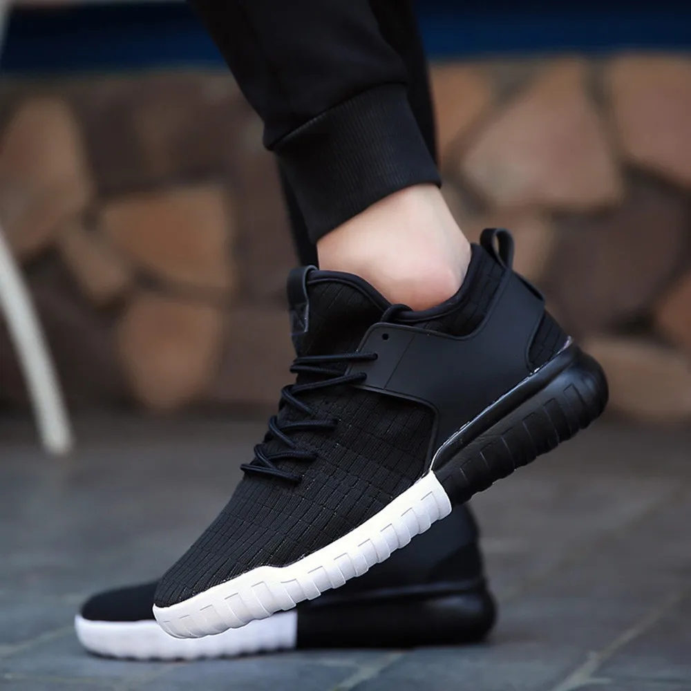 KLV Women's Men's Breathable Casual Shoes Woven Sneakers Couples sneakers women 2018 winter #4 | Спорт и развлечения