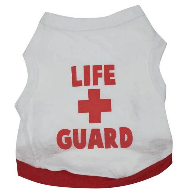 Жилет для щенков из 100% хлопка спасательный жилет топ без рукавов одежда улицы