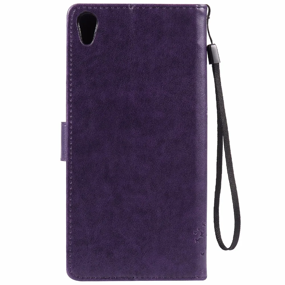 ARYIKUM Butterfly Case For Sony Xperia XA Ultra F3211 F3212 F3213 F3216 Flip Wallet Phone Bag | Мобильные телефоны и