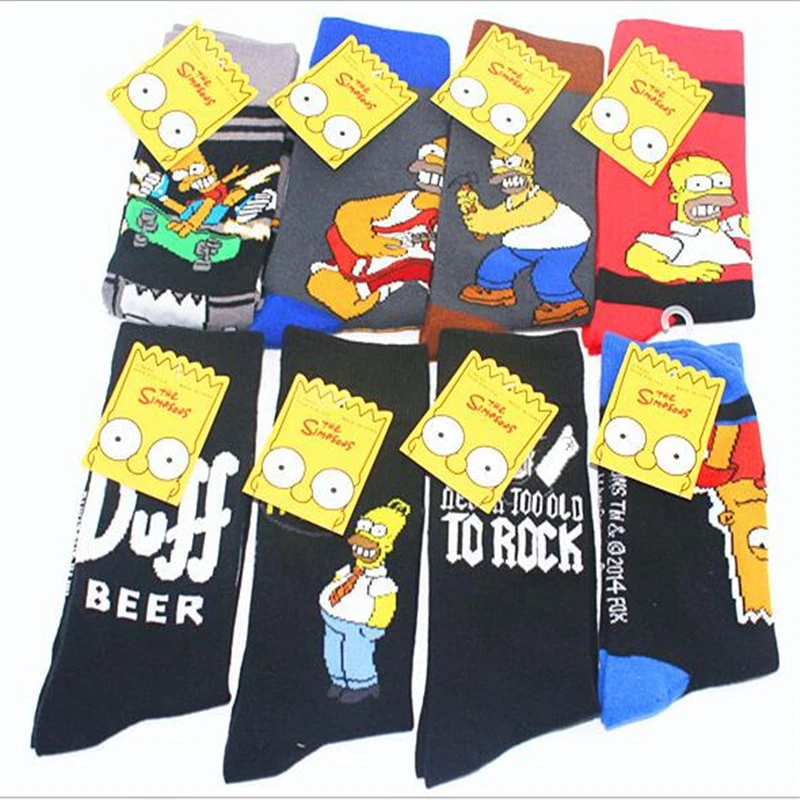 Модные Повседневные Дышащие мужские носки с абсорбирующим рисунком|fashion socks men|socks