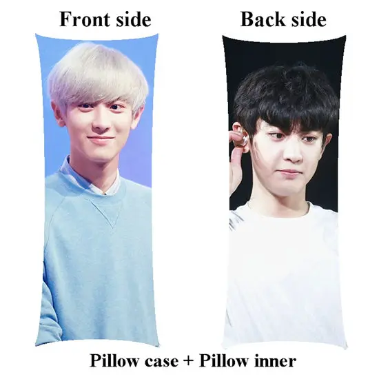 picture Kpop Park Chanyeol long Pillow include inner home hugging body pillow Customize - Цвет: picture