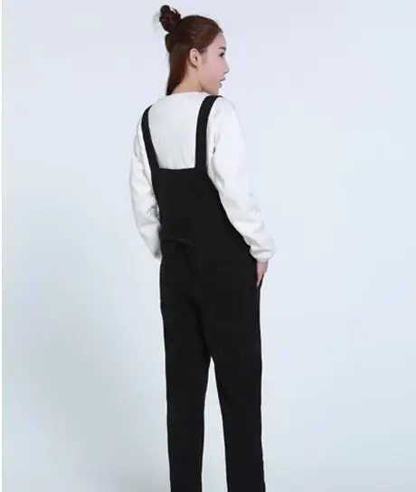 New Maternity Bib Pants Pregnant Trousers Belt Plus red and black Women Pregnant-Overalls Jumpsuit Solid Color | Мать и ребенок