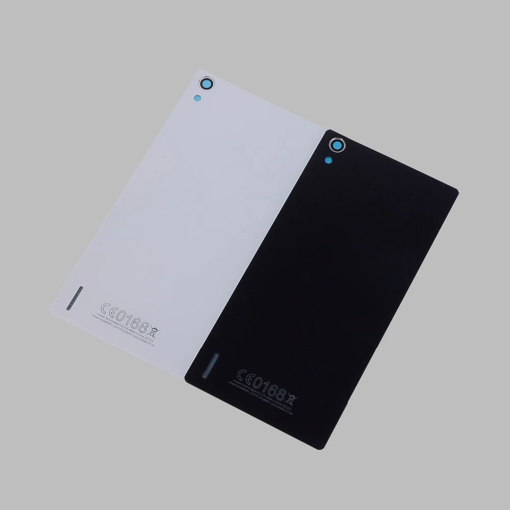 Чехол для Huawei Ascend P7 задняя крышка со стеклом аккумулятора новая дверь с