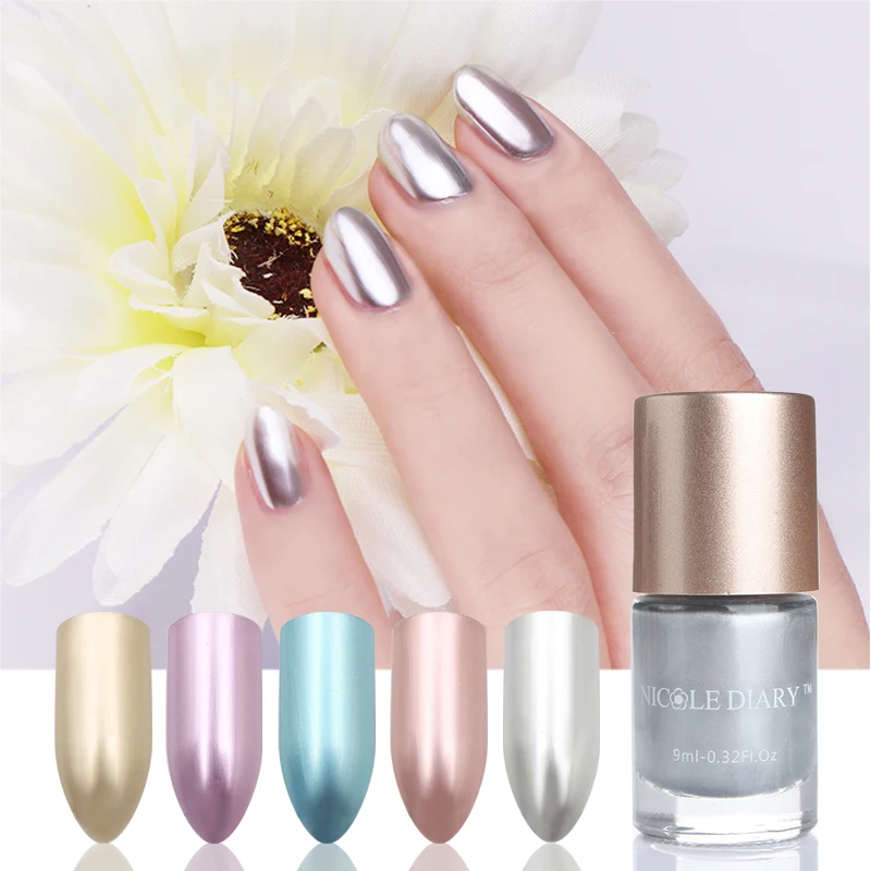 Блестящий лак для ногтей 9 мл|polish mirror|nail varnishnail polish |