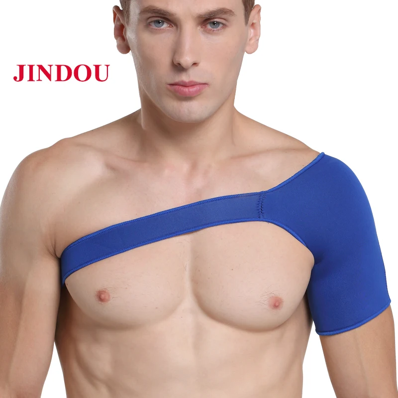 1 шт. синий дышащий неопрен протектор плеча скобка для суставов облегчение боли