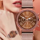 Роскошные часы для женщин, роскошные часы из нержавеющей стали, кварцевые часы, циферблат из нержавеющей стали, повседневный браслет, часы relojes para mujer #03