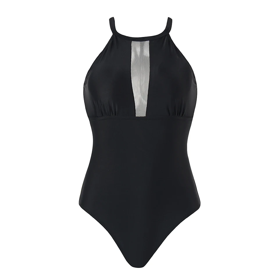 TQSKK 2019 New Arrival Sexy One Piece Swimsuit Female Swimwear Women Beach Print Monokini Retro Bathing Suit Swim Wear | Спорт и