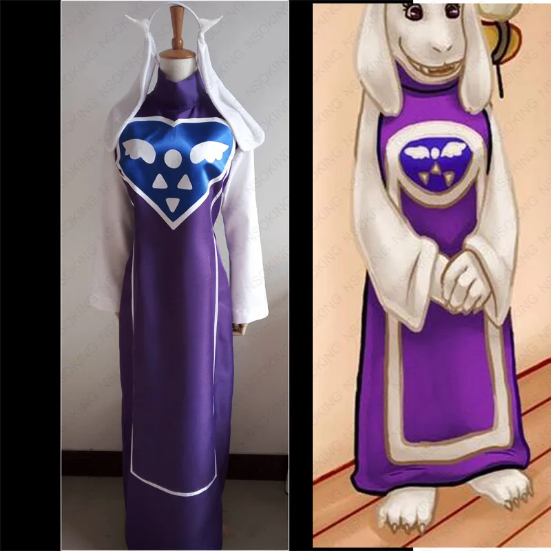 Аниме Undertale Toriel Косплей Костюм на заказ|cosplay costume|custom cosplay costumecostume |