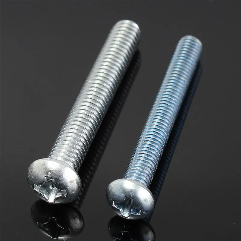 MTGATHER M3/M4/M5/M6 оцинкованный шестигранный плоский болт с поперечной головкой, гайки, комплект шайб, Лучшая цена