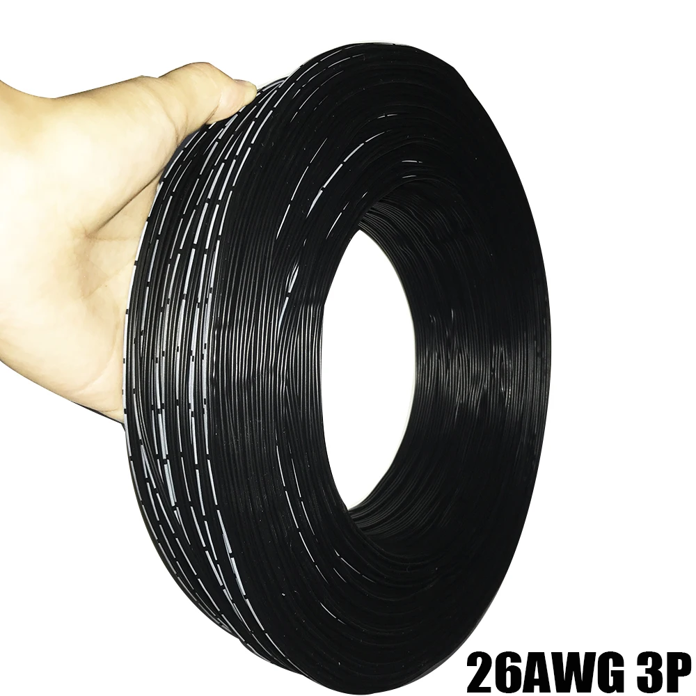 26AWG 28AWG 3P специальный мягкий высокотемпературный силиконовый параллельный