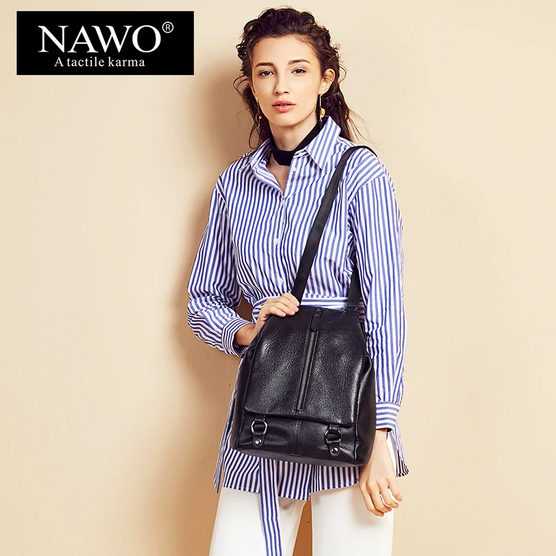 НАЖО Новый известный бренд рюкзак Для женщин рюкзаки модные однотонные школьные