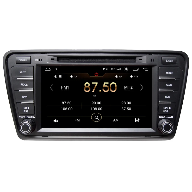 8 &quotHD сенсорный экран 1024*600 Android 7 1 автомобильный dvd плеер GPS навигационная система